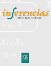 Inferencias: Boletín de Bioestadística