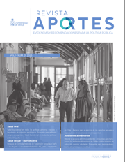 Revista Aportes: </br>Evidencias y Recomendaciones para la Política Pública
